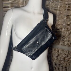 Genuine Leather Fanny Pack Handcrafted - Happy Cow brand from Australia